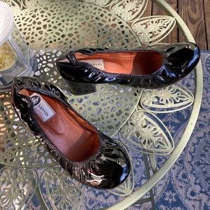 Lanvin Black Patent Leather Pump